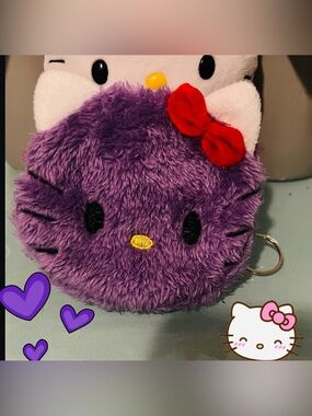 Hello Kitty Purple coin purse 🎀
